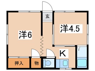 鈴木アパートの物件間取画像